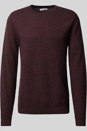 JACK & JONES Strickpullover mit Rundhalsausschnitt Modell 