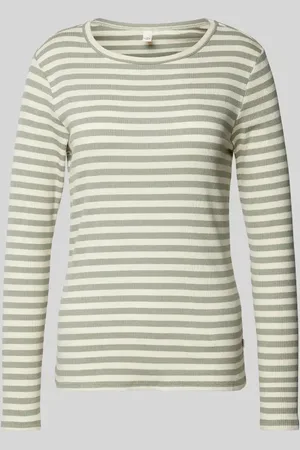QS by s.Oliver Longsleeve mit Feinripp in , Größe XS