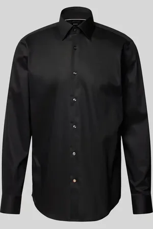 HUGO BOSS Regular Fit Business-Hemd mit Kentkragen Modell 