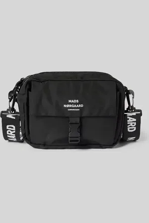 Mads Norgaard Handtasche mit Label-Print Modell 