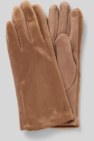 Eem Handschuhe mit Kunstfellbesatz in , Größe S