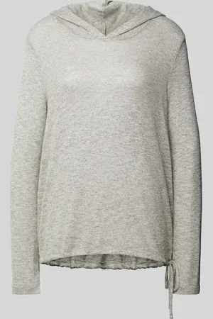 TOM TAILOR Loose Fit Hoodie aus Mouline-Garn in , Größe S