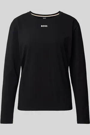 HUGO BOSS Longsleeve mit Label-Print in , Größe XS