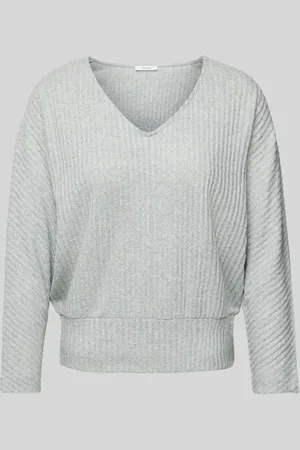 Opus Longsleeve mit V-Ausschnitt Modell 