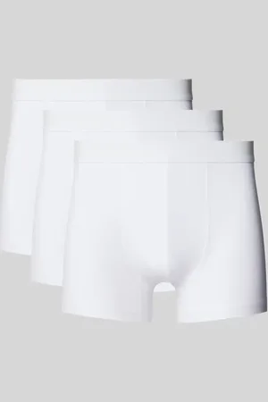 Bread & Boxers Trunks mit elastischem Bund im 3er-Pack in , Größe S