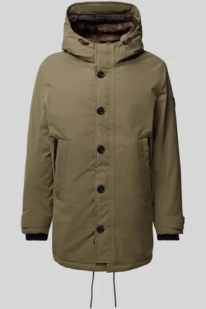 TOM TAILOR Regular Fit Parka mit herausnehmbarem Innenfutter in , Größe XXL
