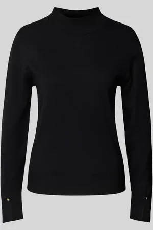 QS by s.Oliver Regular Fit Langarmshirt mit Schlitz am Ärmel in , Größe 48
