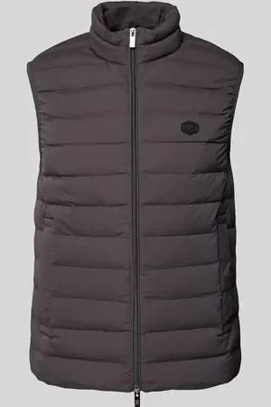 Emporio Armani Steppweste mit Label-Patch in , Größe 48