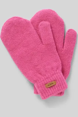 Barts Handschuhe mit Label-Patch Modell 