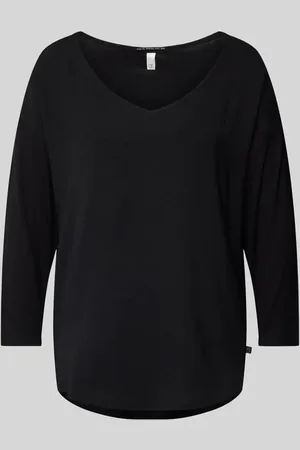 QS by s.Oliver Longsleeve mit überschnittenen Schultern und 3/4-Arm in , Größe S