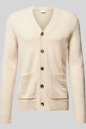 Profuomo Strickjacke mit aufgesetzten Eingrifftaschen in , Größe L