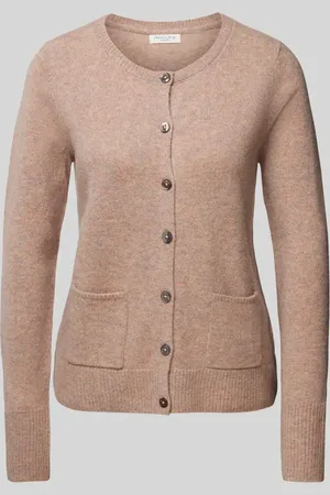 Christian Berg Strickjacke mit aufgesetzten Eingrifftaschen in , Größe 44