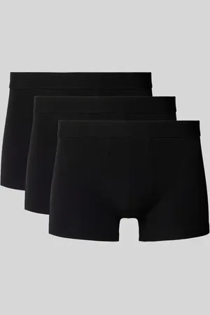Bread & Boxers Trunks mit elastischem Bund im 3er-Pack in , Größe S