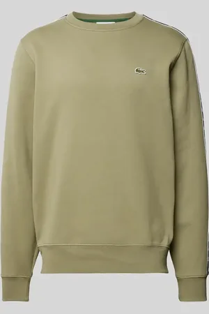 Lacoste Sweatshirt mit Label-Stitching in , Größe L