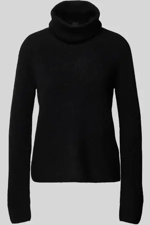 HUGO BOSS Strickpullover aus Woll-Mix mit Rollkragen Modell 