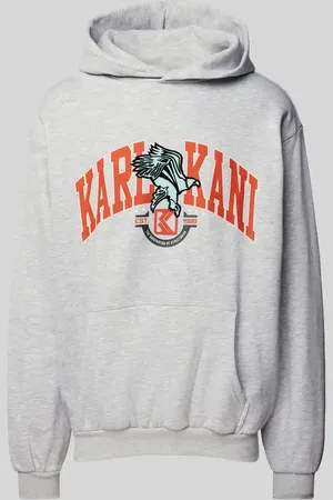 Karl Kani Hoodie mit Label-Print in , Größe M