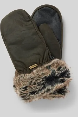 Barbour Handschuhe mit Label-Detail Modell 