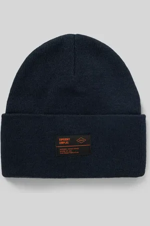 Superdry Beanie mit Label-Patch Modell 