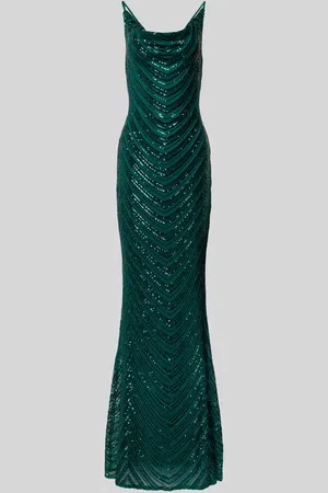Lipsy London Abendkleid mit Paillettenbesatz in , Größe 38