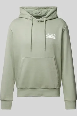JACK & JONES Hoodie mit Label-Print Modell 