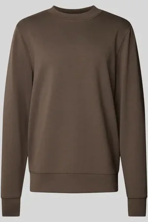 Casual Friday Sweatshirt mit gerippten Abschlüssen Modell 