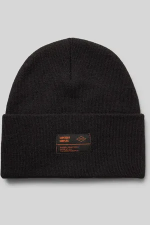 Superdry Beanie mit Label-Patch Modell 