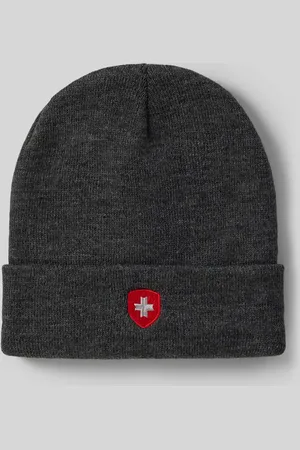 Wellensteyn Strickmütze mit Logo-Stitching in , Größe 1