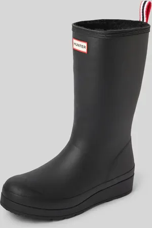 Hunter Gummistiefel mit Label-Detail Modell 