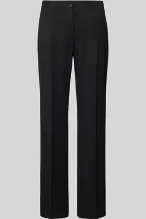 Toni Straight Leg Stoffhose mit Bügelfalten in , Größe 38