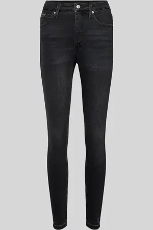 Calvin Klein High Rise Super Skinny Fit Jeans im 5-Pocket-Design in , Größe 25