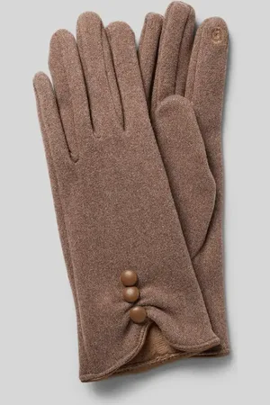 Eem Handschuhe mit Zierknöpfen in , Größe S