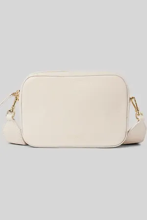 Coccinelle Lederumhängetasche mit Label-Schriftzug Modell 