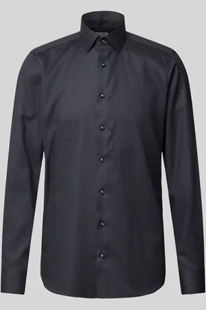 Olymp Slim Fit Businesshemd mit Allover-Muster in , Größe 41