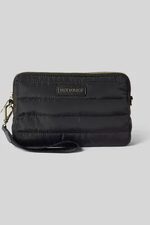 HEY MARLY Kosmetiktasche mit Label-Patch Modell 
