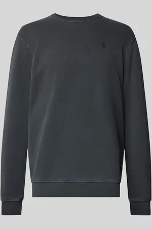 G-Star Sweatshirt mit Label-Stitching in , Größe L