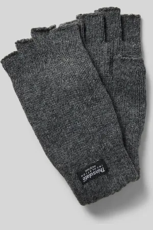 Eem Handschuhe mit Label-Detail in , Größe S