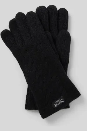 Eem Wollhandschuhe mit Label-Patch in , Größe S