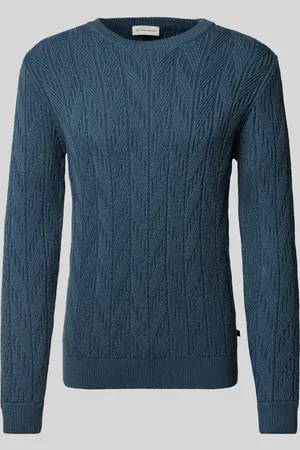 TOM TAILOR Strickpullover mit Rundhalsausschnitt in , Größe M