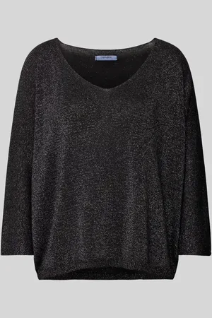 Zabaione Strickpullover mit V-Ausschnitt in , Größe S/M