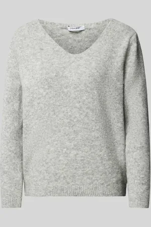 Zabaione Strickpullover mit gerippten Abschlüssen in , Größe S/M