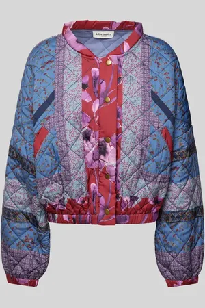 Lollys Laundry Steppjacke mit Label-Print Modell 