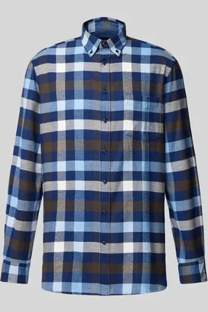 Christian Berg Regular Fit Flanellhemd mit Button-Down-Kragen in , Größe S