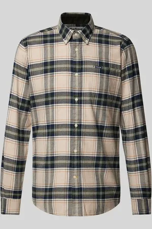 Barbour Regular Fit Freizeithemd mit Button-Down-Kragen Modell 