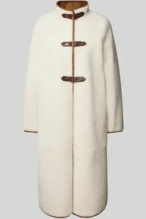Ralph Lauren Mantel aus Kunstfell mit Riemen-Verschluss in , Größe XL