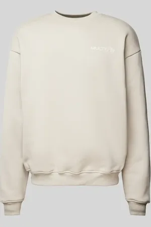 Multiply Apparel Oversized Sweatshirt mit Label-Print in , Größe XL