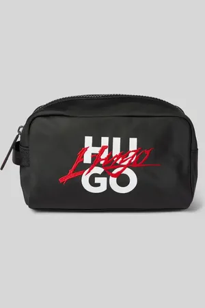 HUGO BOSS Kulturtasche mit Label-Print Modell 