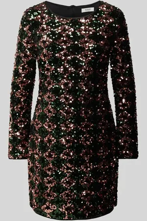 B YOUNG Minikleid mit Paillettenbesatz Modell 