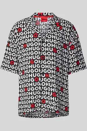 HUGO BOSS Relaxed Fit Freizeithemd aus Viskose Modell 