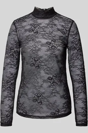 Jake*s Longsleeve mit Häkelspitze in , Größe 38