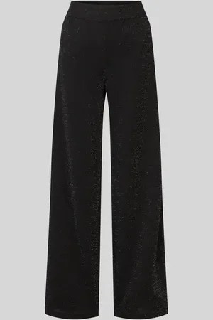 Betty Barclay Wide Leg Stoffhose mit elastischem Bund in , Größe 46